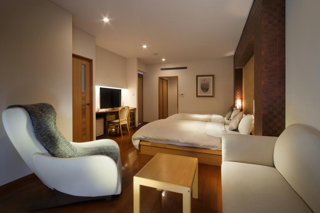 Hotel Asaya Nikko Esterno foto A room at the hotel